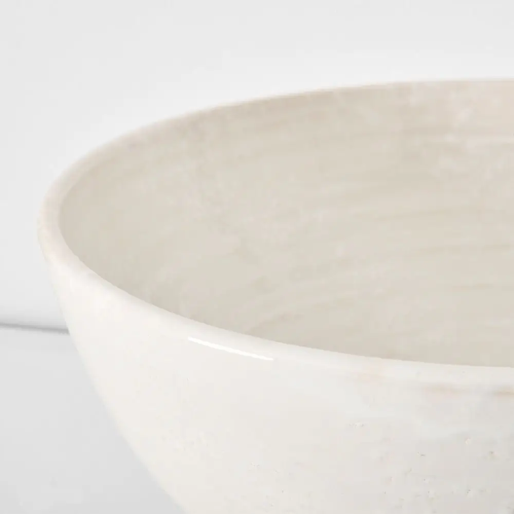 Pinto Decorative Bowl White 5 Pinto Decorative Bowl White - Image 3