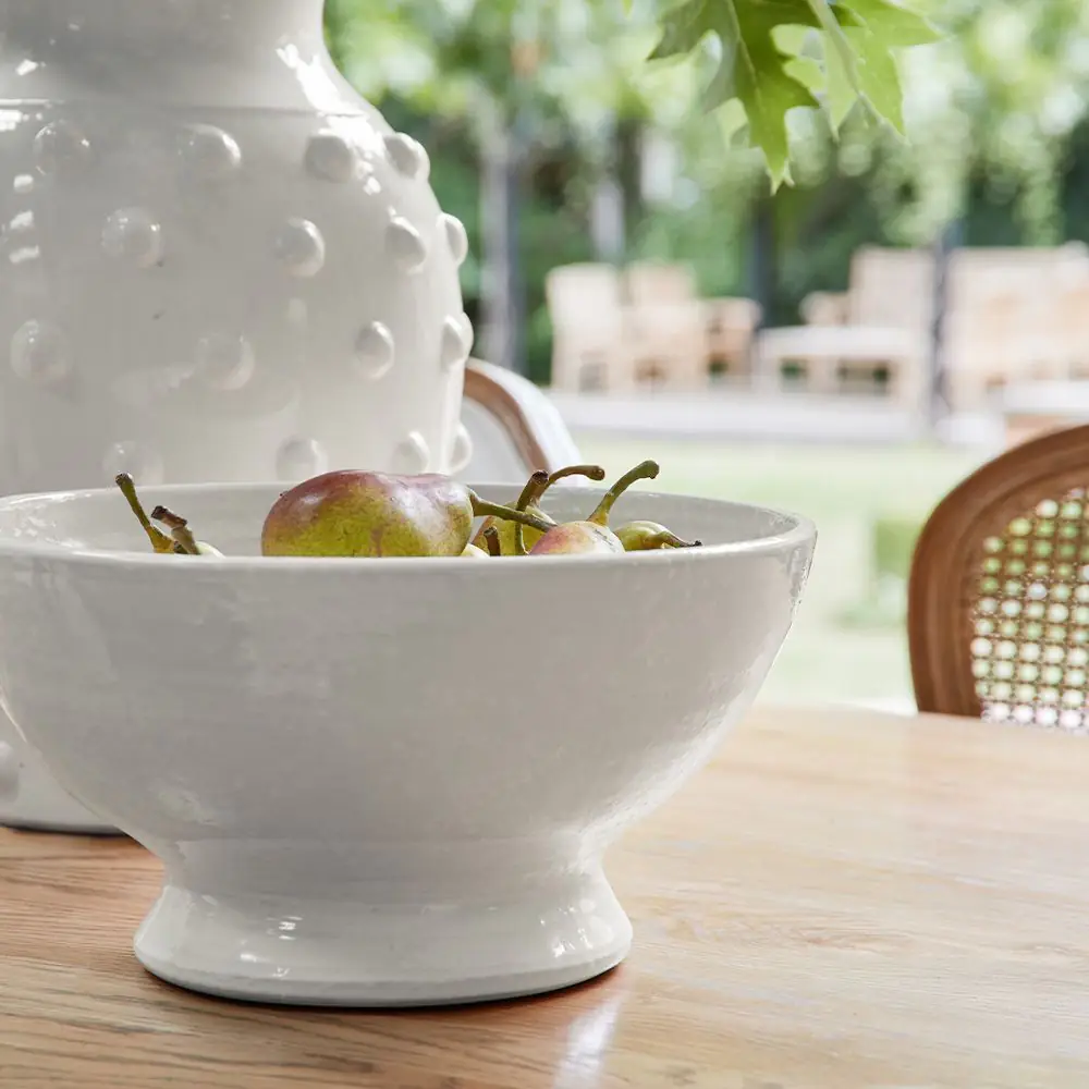 Pinto Decorative Bowl White 4 Pinto Decorative Bowl White - Image 2