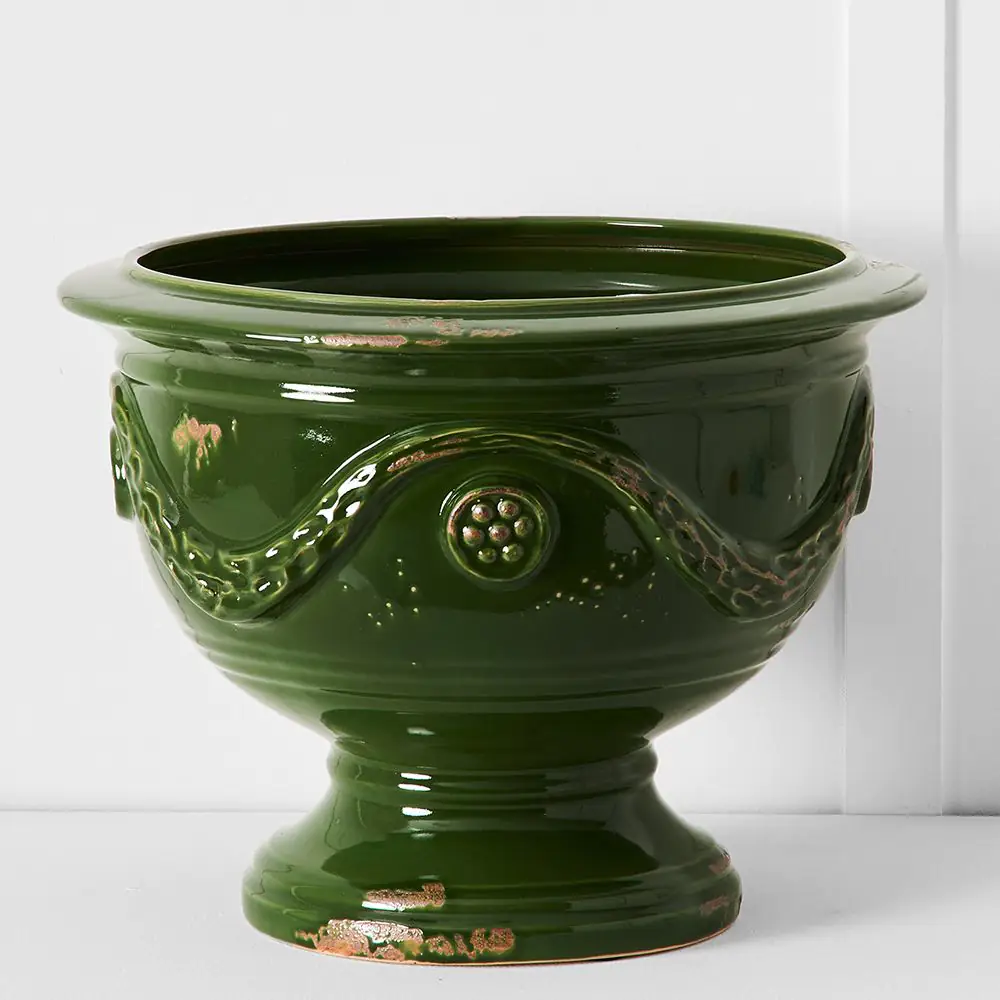 Mignon Decorative Jardiniere GREEN 4 Mignon Decorative Jardiniere GREEN - Image 2