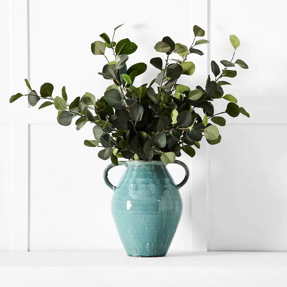 Compton Decorative Urn Lake Blue 6 Compton Decorative Urn Lake Blue - Image 4