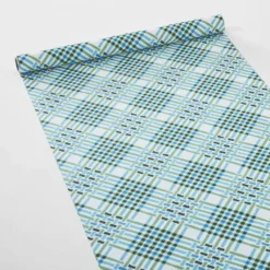 Lattice Paper Table Runner 4m GREEN