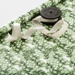 Blossom Bunny Wrapping Paper - 3m GREEN -Provincialhomeliving 1117262502 c