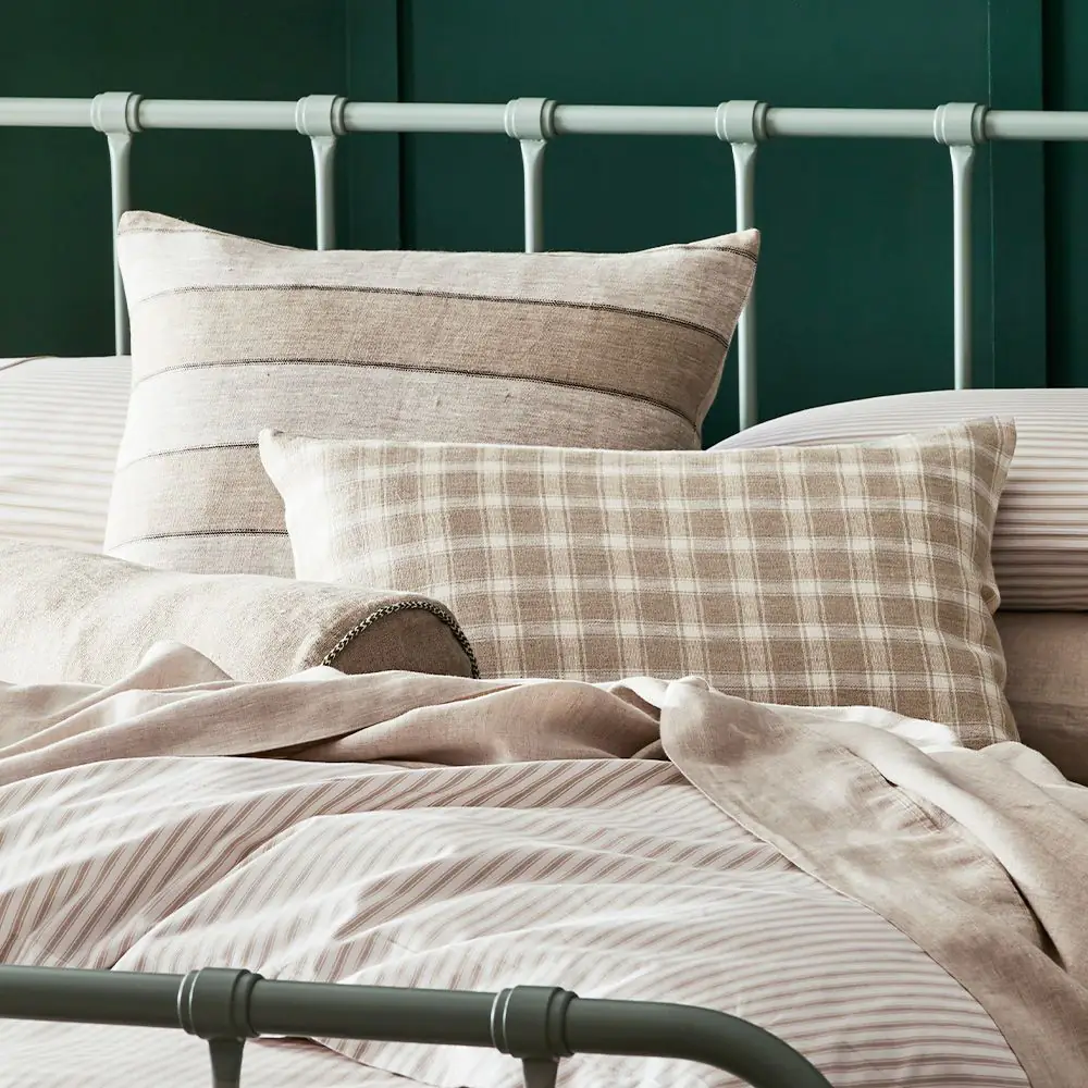 Chelsea Cushion 55x55 Natural 4 Chelsea Cushion 55x55 Natural - Image 2