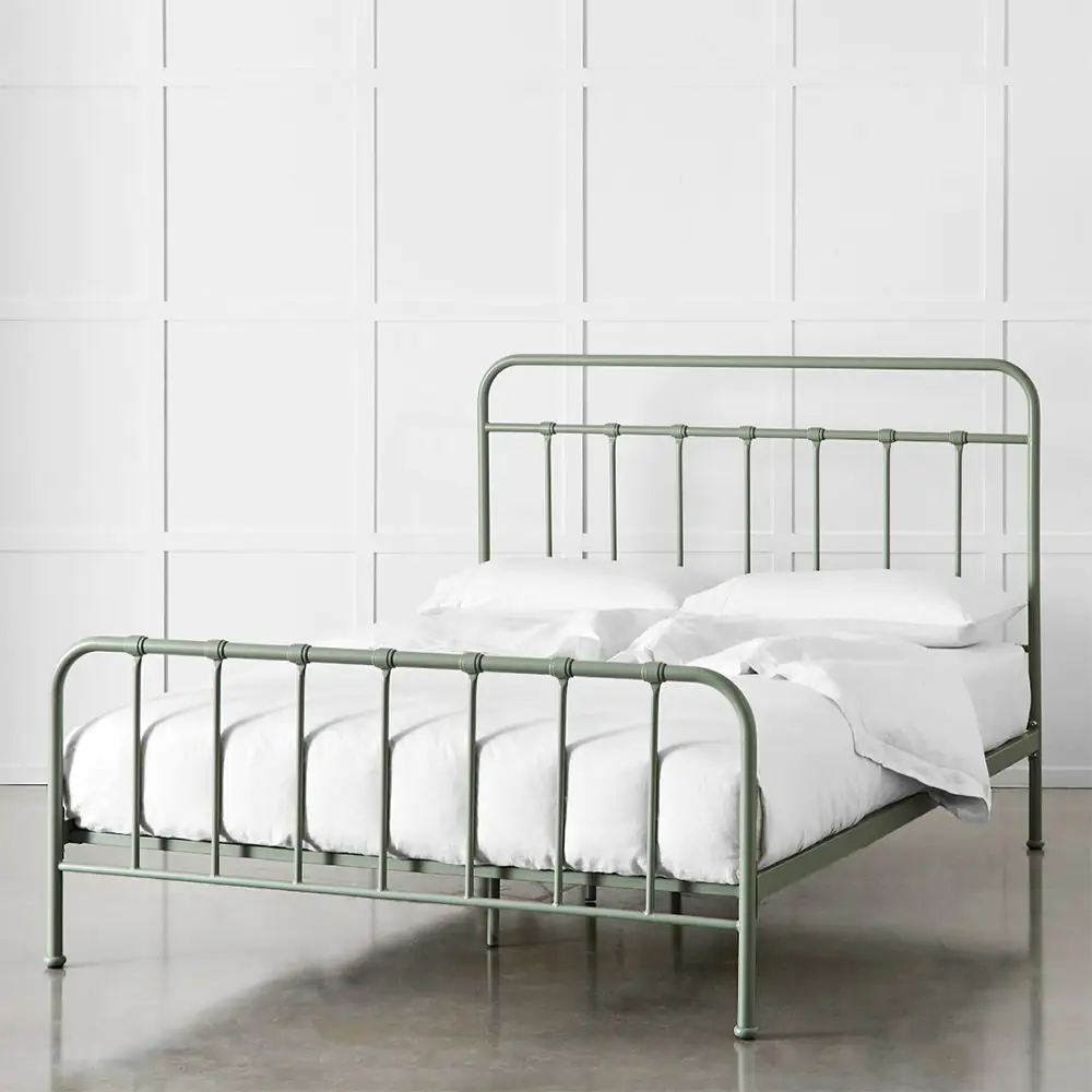 Quinn Queen Bed Olive 4 Quinn Queen Bed Olive - Image 2