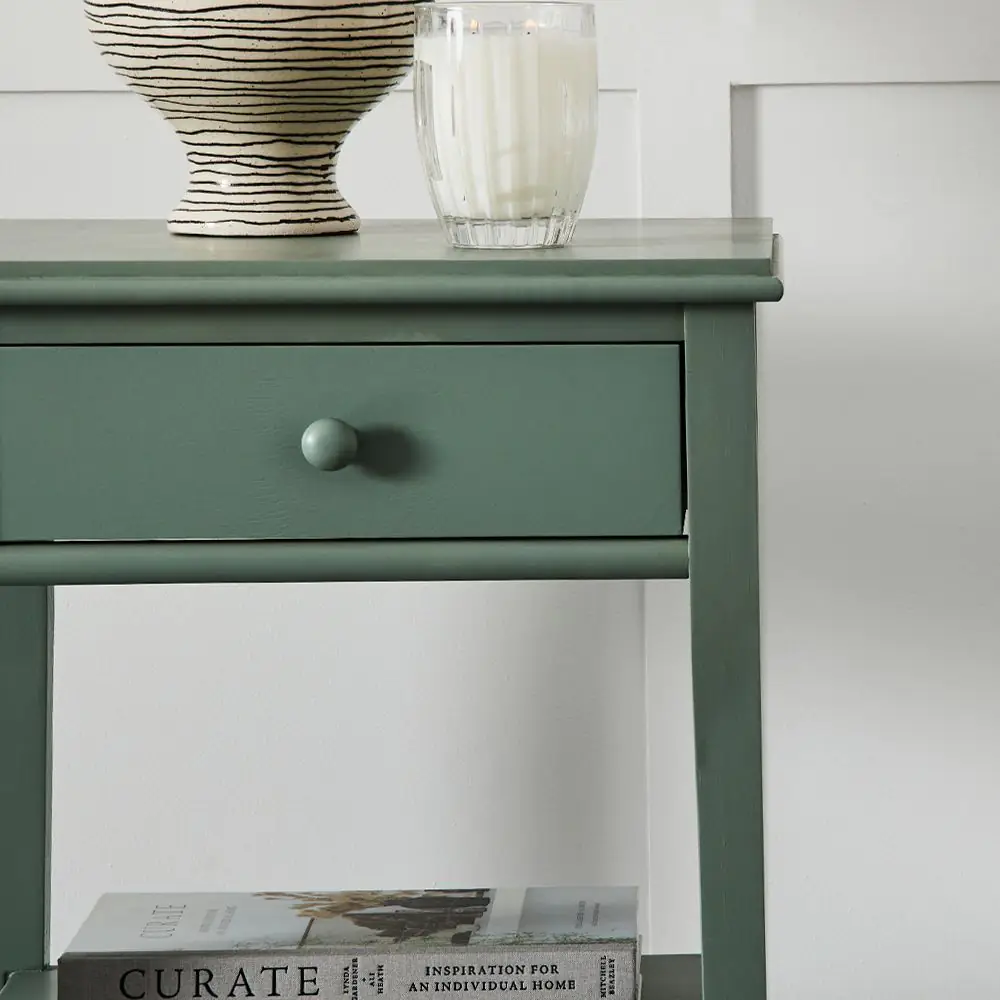 Bella Bedside Table Olive 8 Bella Bedside Table Olive - Image 6