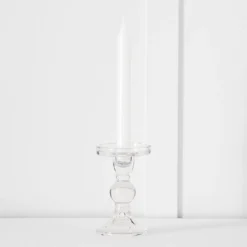 Siena Taper Candle 6 Pk White