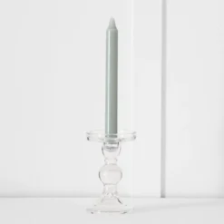 Siena Taper Candle 6 Pk Olive