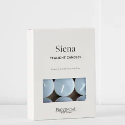 Siena Tealight Candles 12 Pk Dusk