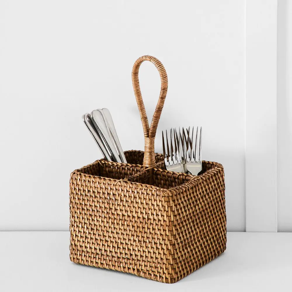 Indra Cutlery Holder Honey 4 Indra Cutlery Holder Honey - Image 2