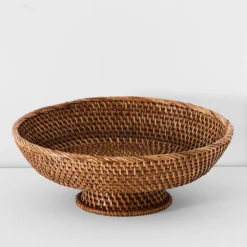 Indra Footed Bowl Honey