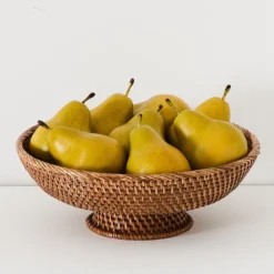 Indra Footed Bowl Honey -Provincialhomeliving 1117262556 b