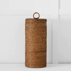Indra Toilet Roll Holder Honey