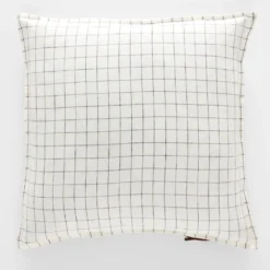 Graph Check Cushion 55x55 Kimba Sand