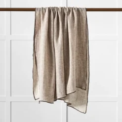 Millicent Linen Throw Kimba Sand
