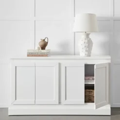 Stockholm Sideboard 140cm White -Provincialhomeliving 1117262611 b