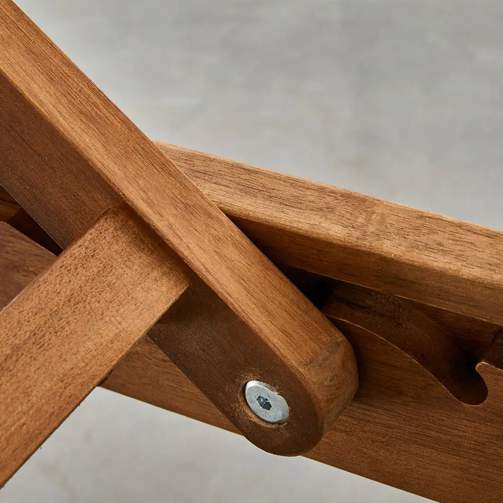 Soho Natural Timber Sun Lounge with Wheels – Adjustable Outdoor Recliner 10 Soho Natural Timber Sun Lounge with Wheels – Adjustable Outdoor Recliner - Image 8