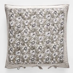 Amber Euro Sham Taupe