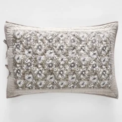 Amber Standard Sham Taupe