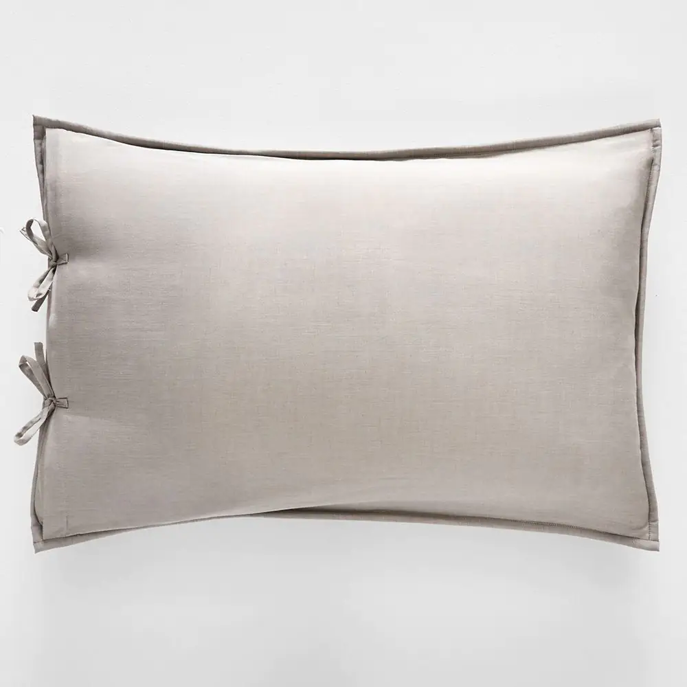 Amber Standard Sham Taupe 5 Amber Standard Sham Taupe - Image 3