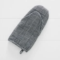 Glen Check Glove Mitt Ink