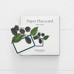 Blackberry Placecard Pk 10 Ink -Provincialhomeliving 1117262634 d