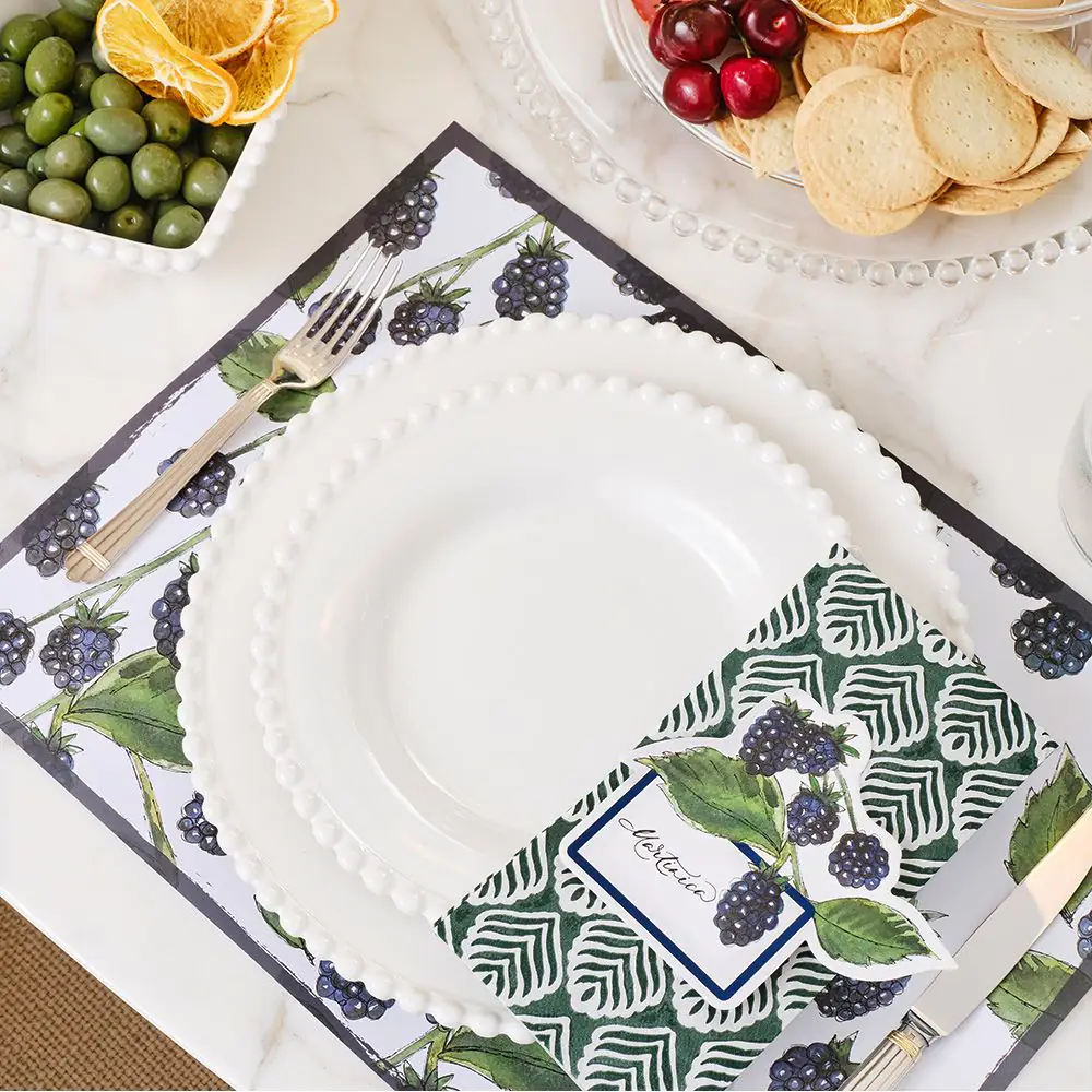 Valley Fern Dinner Serviette 30 Pk Forest 4 Valley Fern Dinner Serviette 30 Pk Forest - Image 2