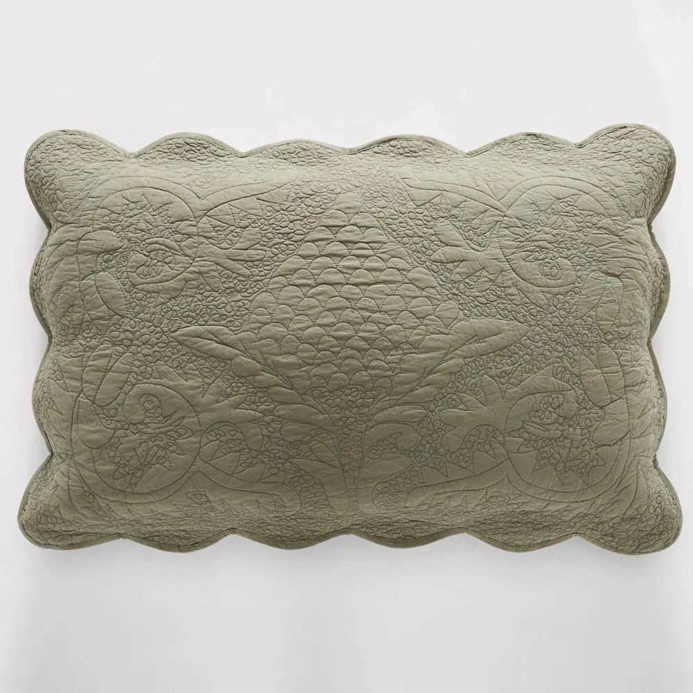 Pembroke Standard Sham Celadon 3 Pembroke Standard Sham Celadon