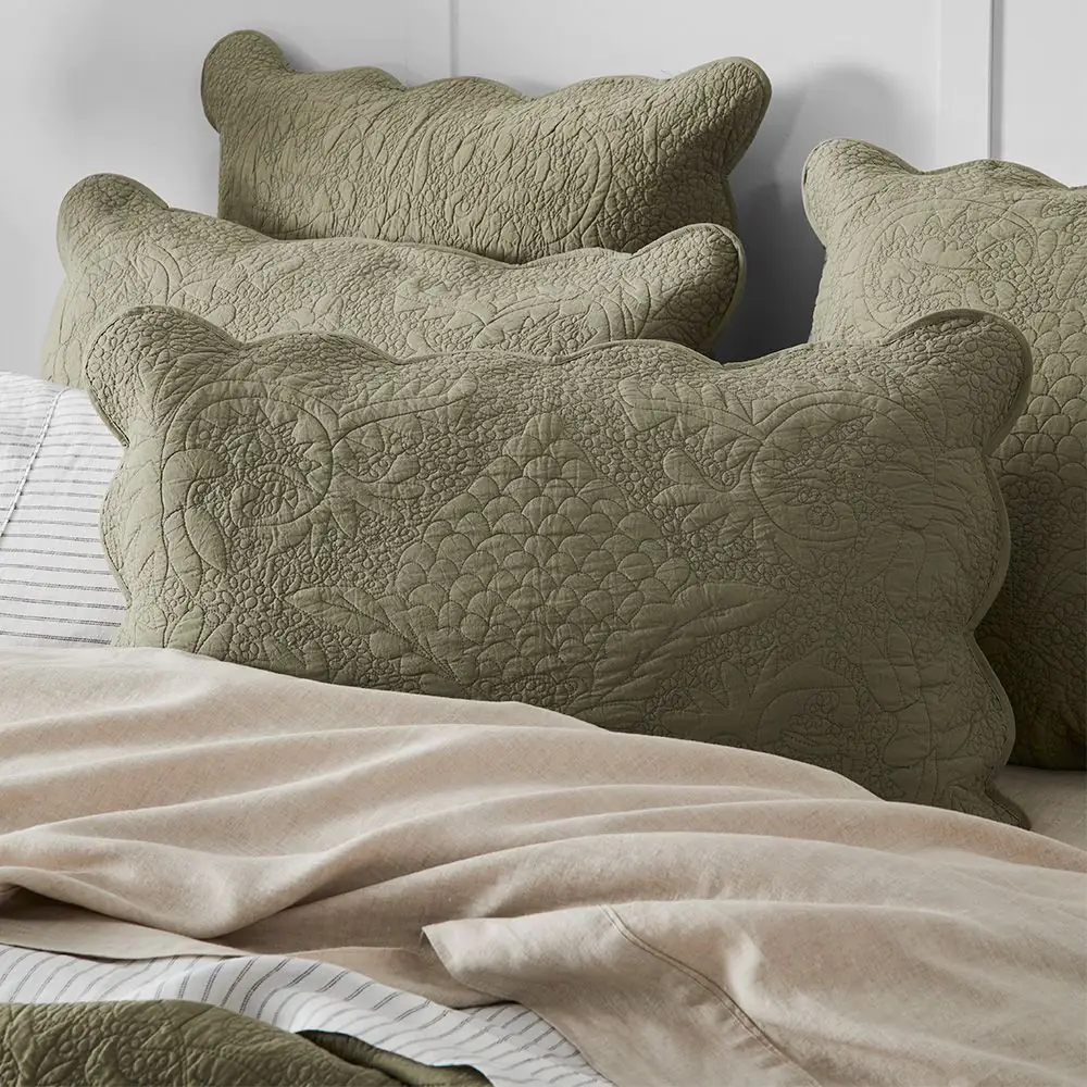 Pembroke Standard Sham Celadon 4 Pembroke Standard Sham Celadon - Image 2