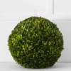 Boxwood Topiary 50cm Green Ball – Realistic Artificial Foliage for Planters & Decor -Provincialhomeliving 1117262706 a