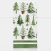 Noelle Nordic Forest Dinner Serviette 30pk GREEN -Provincialhomeliving 1117262707 a