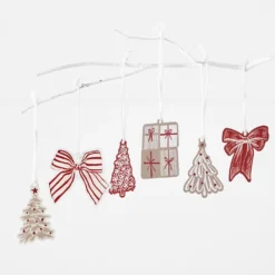 Noelle Gift Tag 12 Pk RED -Provincialhomeliving 1117262720 c