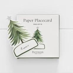 Noelle Nordic Forest Placecard 10 Pk GREEN -Provincialhomeliving 1117262725 d