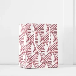 Noelle Vintage Bow Gift Bag M RED