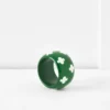 Noelle Nordic Cross Napkin Ring GREEN -Provincialhomeliving 1117262735 a