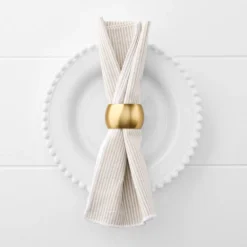 Noelle Vintage Napkin Ring Gold 7 Noelle Vintage Napkin Ring Gold -Provincialhomeliving 1117262737 b