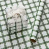 Noelle Nordic Plaid Wrapping Paper - 3m GREEN -Provincialhomeliving 1117262740 a