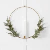 Noelle LED Taper Wreath GREEN -Provincialhomeliving 1117262767 a