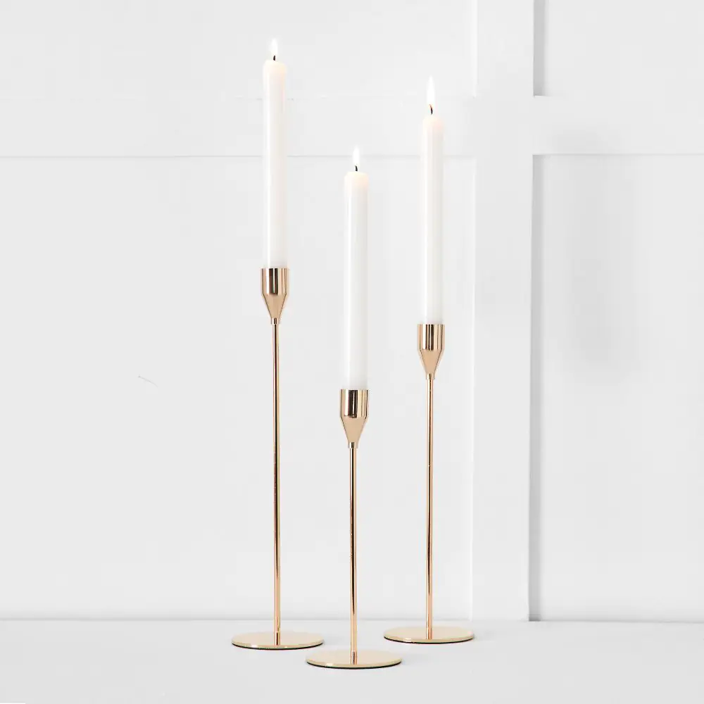 Noelle Vintage Candlestick S Gold 4 Noelle Vintage Candlestick S Gold - Image 2