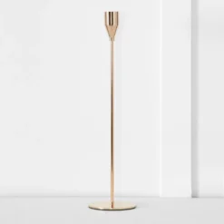 Noelle Vintage Candlestick L Gold -Provincialhomeliving 1117262770 c