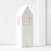 Noelle Cottage Tealight Holder White -Provincialhomeliving 1117262778 a