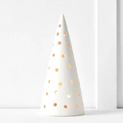 Noelle Tealight Tree L White
