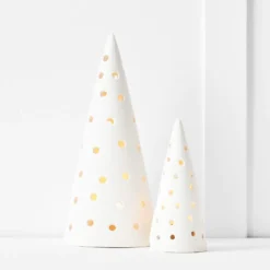 Noelle Tealight Tree L White 7 Noelle Tealight Tree L White -Provincialhomeliving 1117262779 c