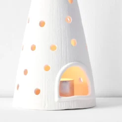 Noelle Tealight Tree S White -Provincialhomeliving 1117262780 c