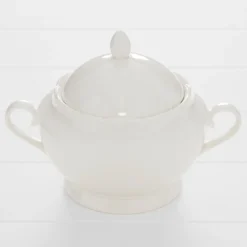 Portobello Soup Tureen White