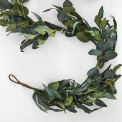 Noelle Eucalyptus Garland Green with Berry Clusters - Australian Botanical Festive Mantle Decor 7 Noelle Eucalyptus Garland Green with Berry Clusters - Australian Botanical Festive Mantle Decor -Provincialhomeliving 1117262794 d