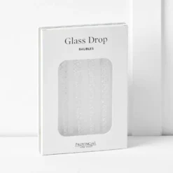 Noelle Drop Bauble 6 Pk Clear 7 Noelle Drop Bauble 6 Pk Clear -Provincialhomeliving 1117262831 c
