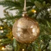 Noelle Vintage Gold Antique Finish – Festive Series Christmas Bauble Ornament -Provincialhomeliving 1117262837 a