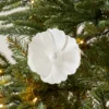 Noelle Peony Clip Decoration White -Provincialhomeliving 1117262856 a