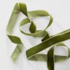 Velvet Ribbon - 5m Moss 1 Velvet Ribbon - 5m Moss -Provincialhomeliving 1117262880 a