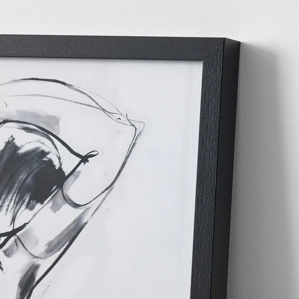 Monochrome Grace Print 53x73 Black & White 4 Monochrome Grace Print 53x73 Black & White - Image 2